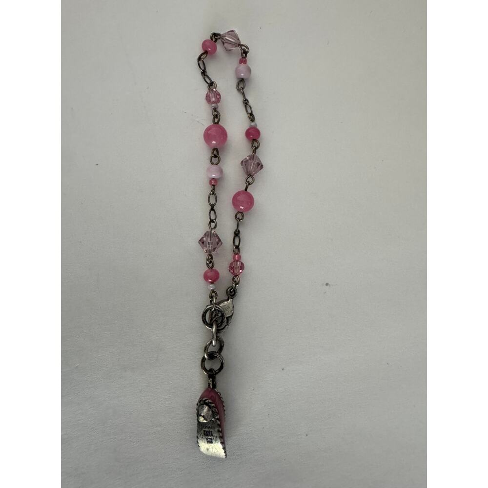 00s Anna Sui High-Heel Shoe Charm Bracelet